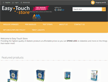 Tablet Screenshot of easytouchstore.com